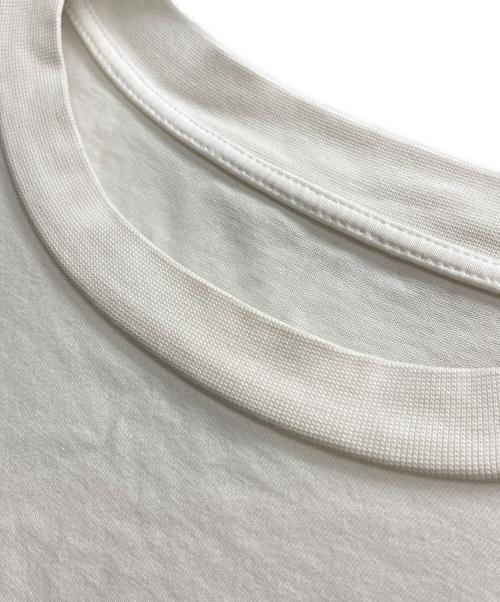 MM6 Maison Margiela（エムエムシックスメゾンマルジェラ）MM6 Maison Margiela (エムエムシックスメゾンマルジェラ) ワッペンTシャツ ホワイト サイズ:Sの古着・服飾アイテム