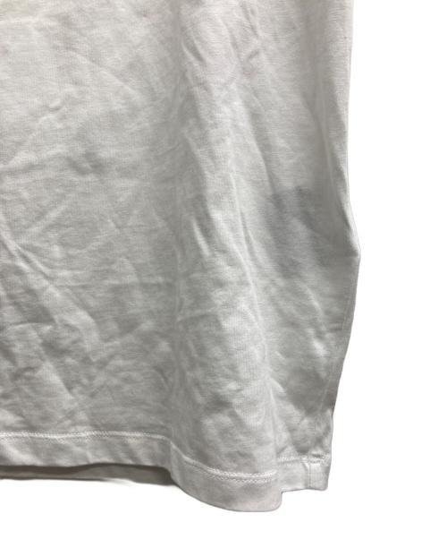 MONCLER（モンクレール）MONCLER (モンクレール) AWAKE (アウェイク) ロゴワッペンプリントTシャツ ホワイト サイズ:Mの古着・服飾アイテム