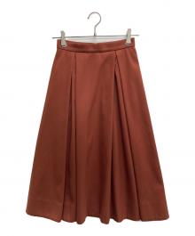 DRESSTERIOR（ドレステリア）の古着「タックフレアスカート」｜ブラウン
