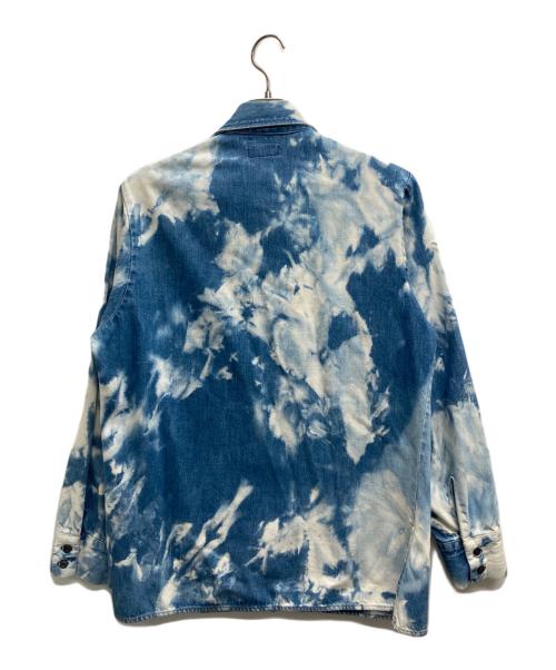 LEVI'S（リーバイス）LEVI'S (リーバイス) ブリーチウエスタンシャツ ブルー サイズ:MEDIUMの古着・服飾アイテム