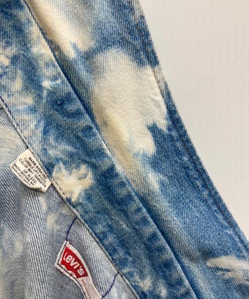 LEVI'S（リーバイス）LEVI'S (リーバイス) ブリーチウエスタンシャツ ブルー サイズ:MEDIUMの古着・服飾アイテム