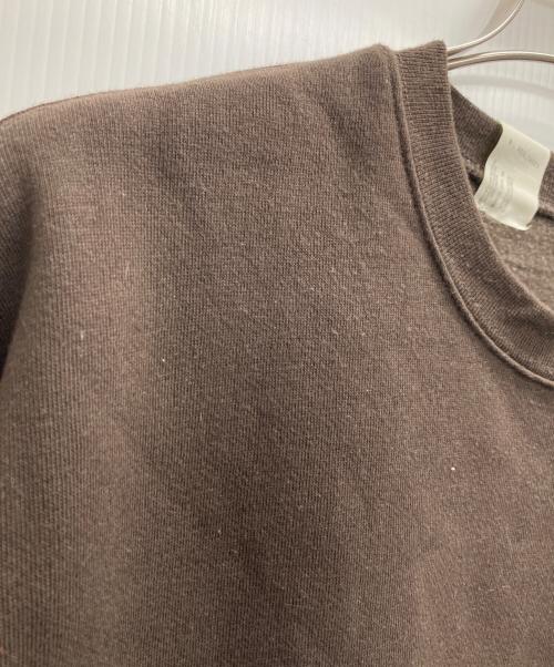 N.HOOLYWOOD（エヌ ハリウッド）N.HOOLYWOOD (エヌ ハリウッド) CREWNECK SWEARTSHIRT ブラウン サイズ:40の古着・服飾アイテム