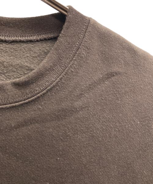 N.HOOLYWOOD（エヌ ハリウッド）N.HOOLYWOOD (エヌ ハリウッド) CREWNECK SWEARTSHIRT ブラウン サイズ:40の古着・服飾アイテム