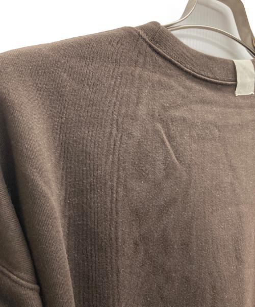 N.HOOLYWOOD（エヌ ハリウッド）N.HOOLYWOOD (エヌ ハリウッド) CREWNECK SWEARTSHIRT ブラウン サイズ:40の古着・服飾アイテム