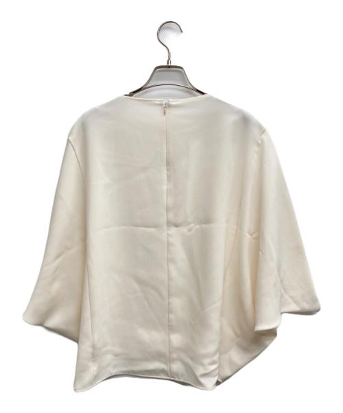 SOEJU（ソージュ）SOEJU (ソージュ) ライトクロスコクーンシルエットブラウス アイボリー サイズ:Mの古着・服飾アイテム