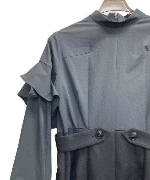 UNITED TOKYO（ユナイテッドトーキョー）UNITED TOKYO (ユナイテッドトーキョー) カイトフレアワンピース ブラック サイズ:2の古着・服飾アイテム
