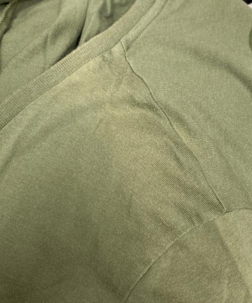 GUCCI（グッチ）GUCCI (グッチ) VネックTシャツ グリーン サイズ:Mの古着・服飾アイテム