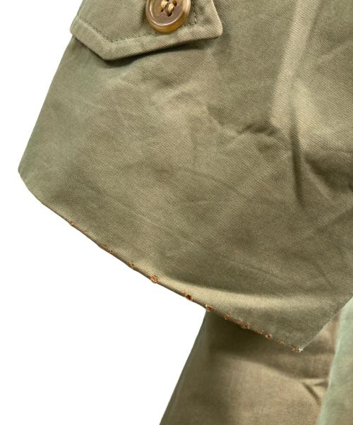 Burberry's（バーバリー）Burberry's (バーバリーズ) ステンカラーコート 玉虫 サイズ:Mの古着・服飾アイテム