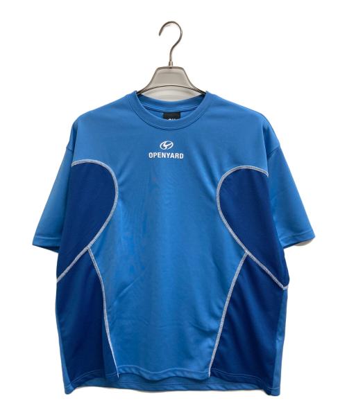 OY（オーワイ）OY (オーワイ) UNIFORM LOGO T ブルー サイズ:2の古着・服飾アイテム