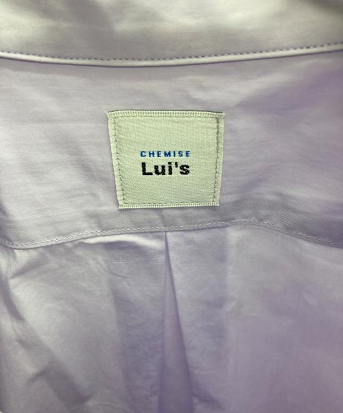 Lui's（ルイス）Lui's (ルイス) タイプライター L/S Big shirts ピンク サイズ:FREEの古着・服飾アイテム