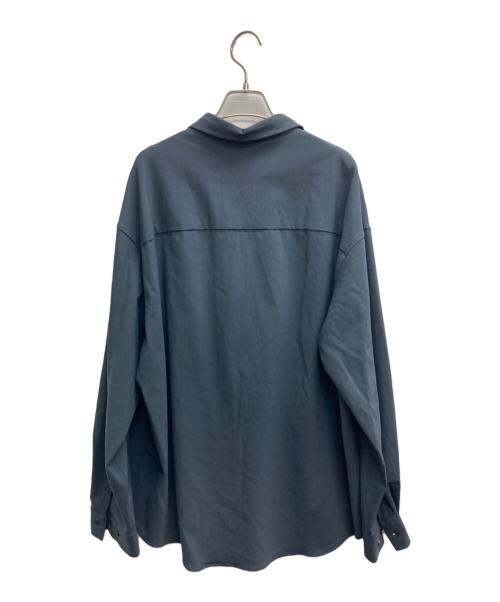 CITY（シティ）CITY (シティ) オーバーサイズウールシャツ ブラック サイズ:3の古着・服飾アイテム