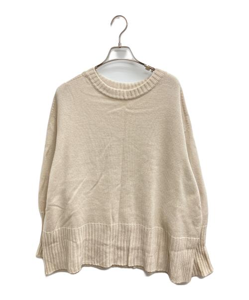 Spick and Span（スピック＆スパン）Spick and Span (スピックアンドスパン) バルキーヤーン ロングリブ プルオーバー アイボリー サイズ:Freeの古着・服飾アイテム