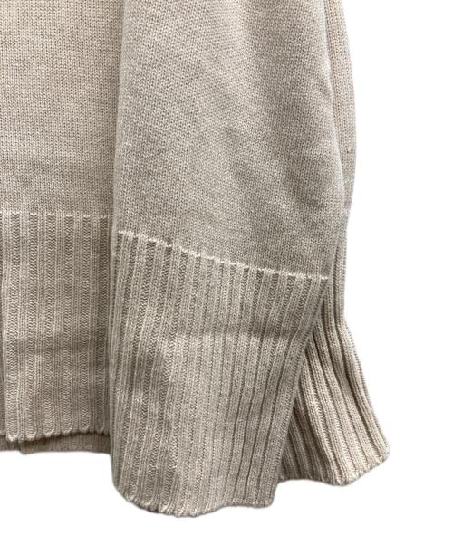 Spick and Span（スピック＆スパン）Spick and Span (スピックアンドスパン) バルキーヤーン ロングリブ プルオーバー アイボリー サイズ:Freeの古着・服飾アイテム