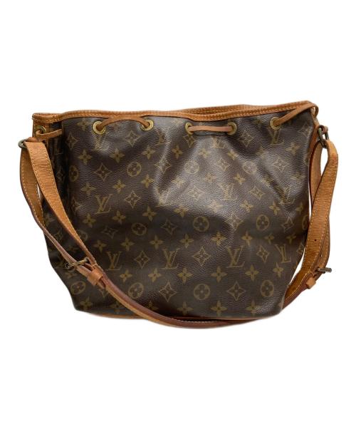LOUIS VUITTON（ルイ ヴィトン）LOUIS VUITTON (ルイ ヴィトン) モノグラム プチ・ノエ ブラウンの古着・服飾アイテム