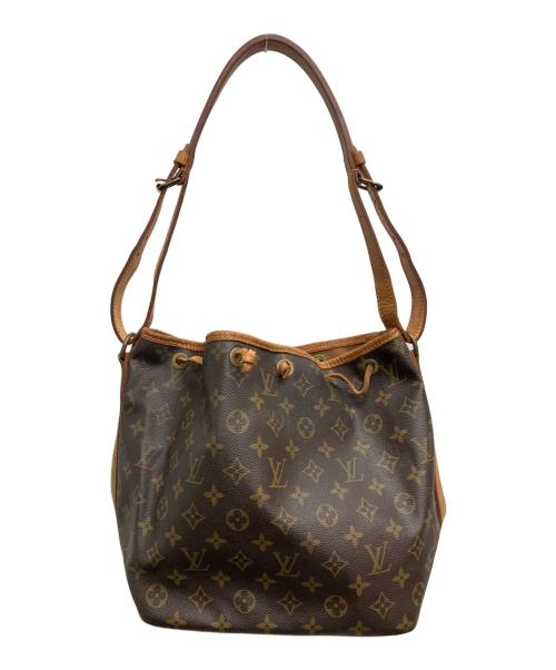 LOUIS VUITTON（ルイ ヴィトン）LOUIS VUITTON (ルイ ヴィトン) モノグラム プチ・ノエ ブラウンの古着・服飾アイテム