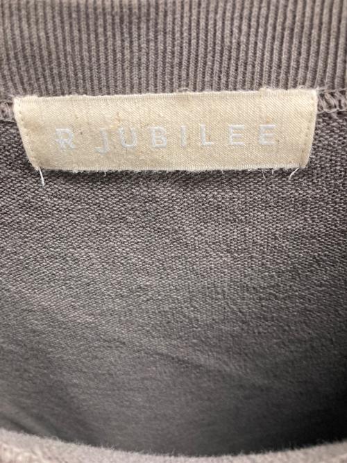 R JUBILEE（アールジュビリー）R JUBILEE (アールジュビリー) オーバーサイズクルーネックプルオーバー グレー サイズ:Freeの古着・服飾アイテム