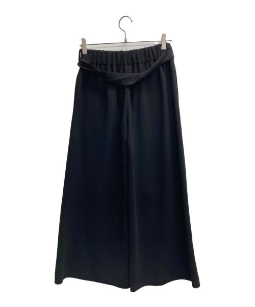 AP STUDIO（エーピーストゥディオ）AP STUDIO (エーピーストゥディオ) NOHKE WIDE EASY パンツ ブラック サイズ:38の古着・服飾アイテム