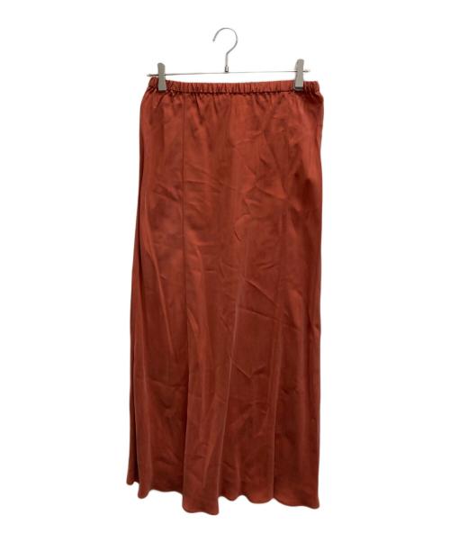 AP STUDIO（エーピーストゥディオ）AP STUDIO (エーピーストゥディオ) 切替スカート オレンジ サイズ:38の古着・服飾アイテム