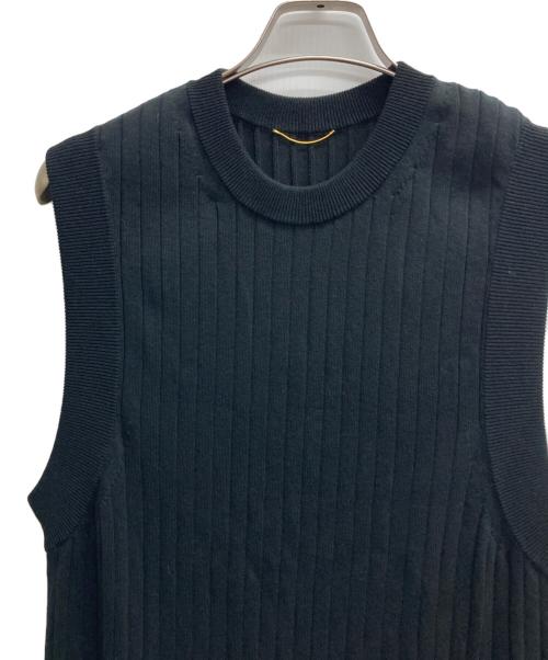 DEUXIEME CLASSE（ドゥーズィエム クラス）Deuxieme Classe (ドゥーズィエム クラス) Lady ニット ブラック サイズ:記載無しの古着・服飾アイテム