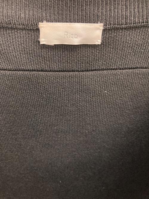 RITO（リト）Rito (リト) アンサンブルニット ブラック サイズ:38の古着・服飾アイテム