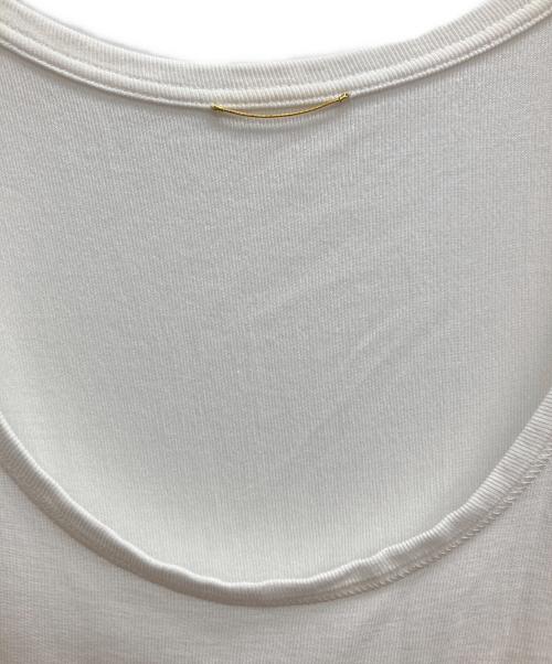 DEUXIEME CLASSE（ドゥーズィエム クラス）Deuxieme Classe (ドゥーズィエム クラス) loose タンクトップ ホワイト サイズ:不明（実寸サイズをご確認ください）の古着・服飾アイテム