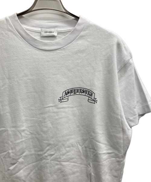 askyurself（アスクユアセルフ）ASKYURSELF (アスクユアセルフ) Tシャツ ホワイト サイズ:Mの古着・服飾アイテム