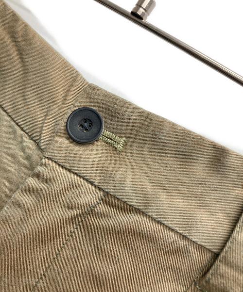 MAISON SPECIAL（メゾンスペシャル）MAISON SPECIAL (メゾンスペシャル) yocell Twill Chambray Two-Tuck Wide Pants グリーン サイズ:1の古着・服飾アイテム