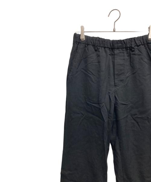 THEE（シー）THEE (シー) straight easy pants ブラック サイズ:2の古着・服飾アイテム