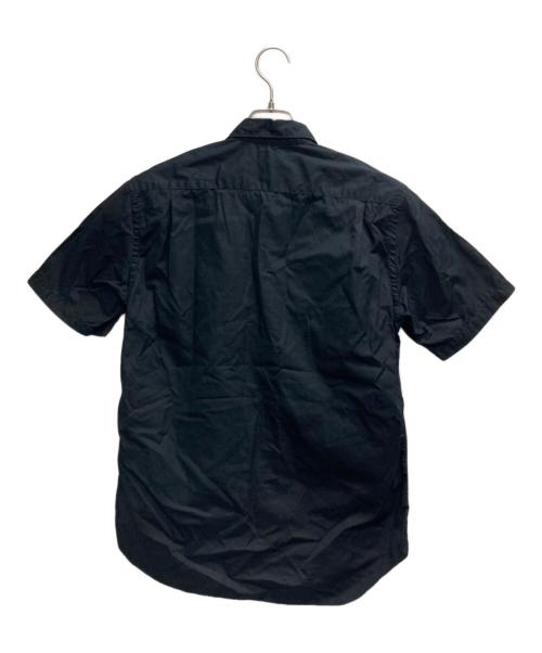 COMME des GARCONS HOMME（コムデギャルソン オム）COMME des GARCONS HOMME (コムデギャルソン オム) メッシュ切替半袖シャツ ブラック サイズ:Mの古着・服飾アイテム