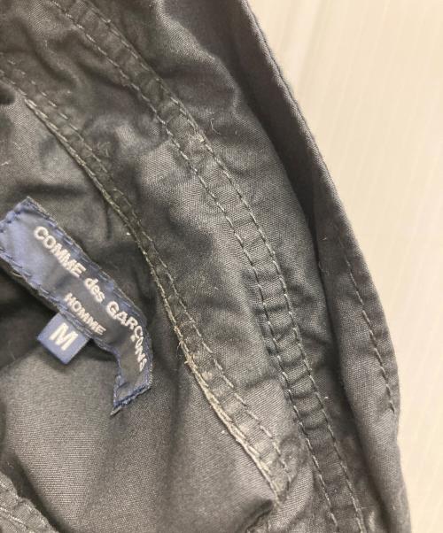 COMME des GARCONS HOMME（コムデギャルソン オム）COMME des GARCONS HOMME (コムデギャルソン オム) メッシュ切替半袖シャツ ブラック サイズ:Mの古着・服飾アイテム