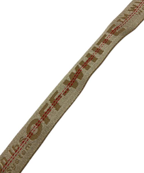 OFFWHITE（オフホワイト）OFFWHITE (オフホワイト) インダストリアルベルト ベージュの古着・服飾アイテム