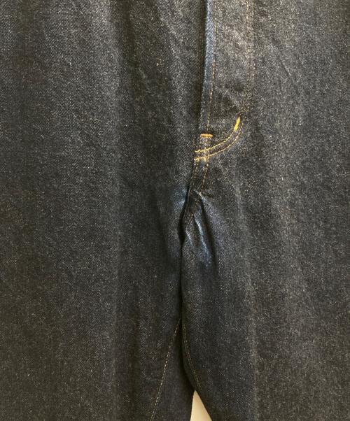 YAECA（ヤエカ）YAECA (ヤエカ) デニム ワイドテーパード インディゴ サイズ:W32の古着・服飾アイテム