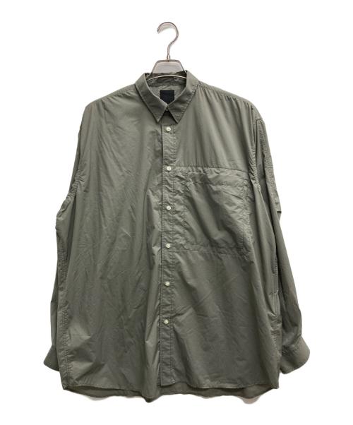 DAIWA PIER39（ダイワ ピア39）DAIWA PIER39 (ダイワ ピア39) TECH TRAVEL SHIRT カーキ サイズ:Lの古着・服飾アイテム