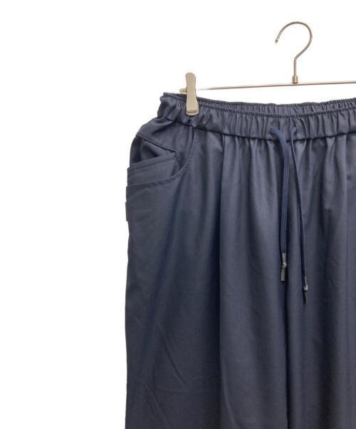 Stripes For Creative（ストライプ フォー クリエイティブ）Stripes For Creative (ストライプ フォー クリエイティブ) BAGGY SUMMER WOOL PANTS ネイビー サイズ:Lの古着・服飾アイテム