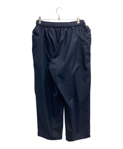 Stripes For Creative（ストライプ フォー クリエイティブ）Stripes For Creative (ストライプ フォー クリエイティブ) BAGGY SUMMER WOOL PANTS ネイビー サイズ:Lの古着・服飾アイテム