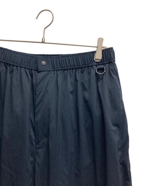 dDdDdDd（デー）dDdDdDd (デー) NYLON WIDE TAPERED PANTS ネイビー サイズ:XLの古着・服飾アイテム