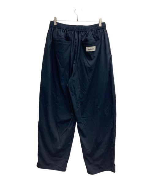 dDdDdDd（デー）dDdDdDd (デー) NYLON WIDE TAPERED PANTS ネイビー サイズ:XLの古着・服飾アイテム