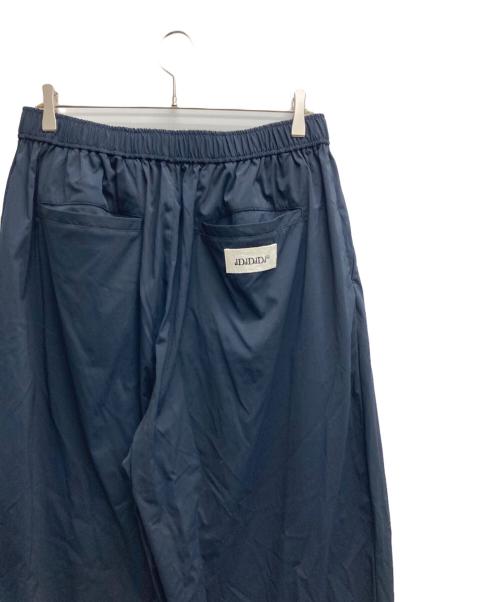 dDdDdDd（デー）dDdDdDd (デー) NYLON WIDE TAPERED PANTS ネイビー サイズ:XLの古着・服飾アイテム