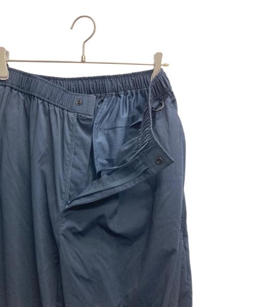 dDdDdDd（デー）dDdDdDd (デー) NYLON WIDE TAPERED PANTS ネイビー サイズ:XLの古着・服飾アイテム