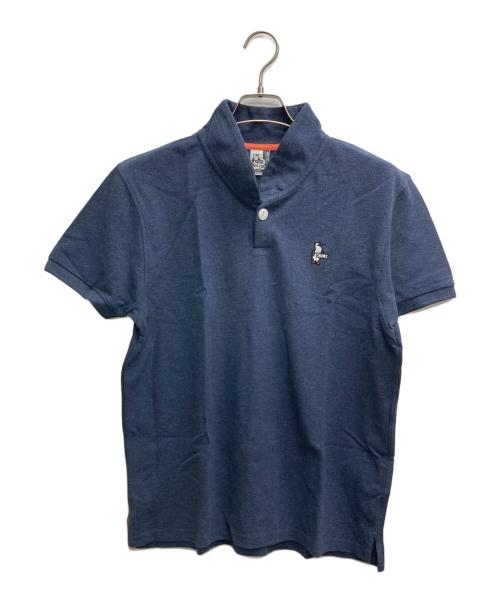 CHUMS（チャムス）CHUMS (チャムス) ブービー ショールカラー 半袖 ポロシャツ ネイビー サイズ:M 未使用品の古着・服飾アイテム