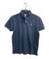 CHUMS（チャムス）の古着「ブービー ショールカラー 半袖 ポロシャツ」｜ネイビー