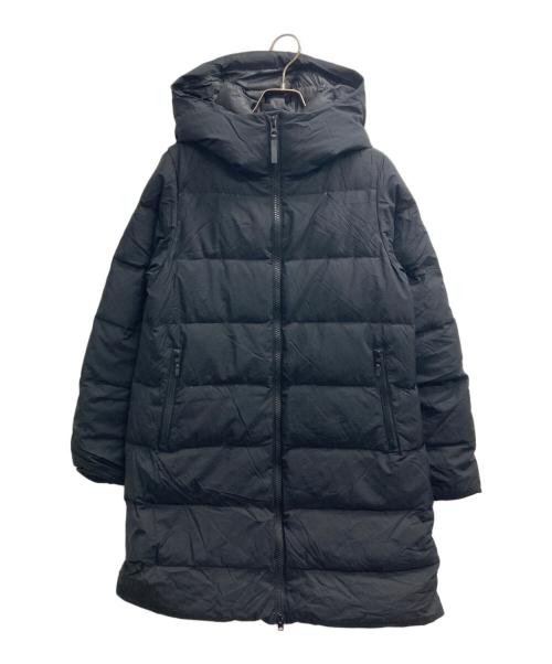 THE NORTH FACE（ザ ノース フェイス）THE NORTH FACE (ザ ノース フェイス) ウインドストッパーダウンシェルコート ブラック サイズ:Mの古着・服飾アイテム