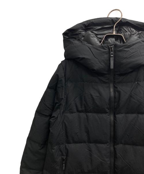 THE NORTH FACE（ザ ノース フェイス）THE NORTH FACE (ザ ノース フェイス) ウインドストッパーダウンシェルコート ブラック サイズ:Mの古着・服飾アイテム