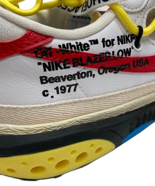 NIKE（ナイキ）NIKE (ナイキ) OFFWHITE (オフホワイト) BLAZER LOW 77 ホワイト サイズ:27cmの古着・服飾アイテム