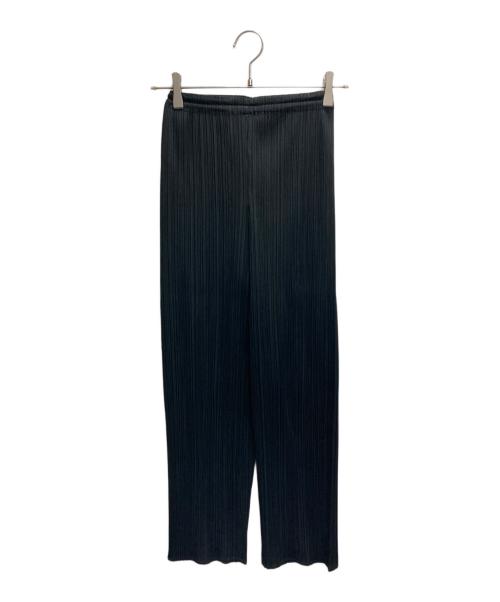 ISSEY MIYAKE（イッセイミヤケ）ISSEY MIYAKE (イッセイミヤケ) プリーツパンツ ブラック サイズ:XSの古着・服飾アイテム