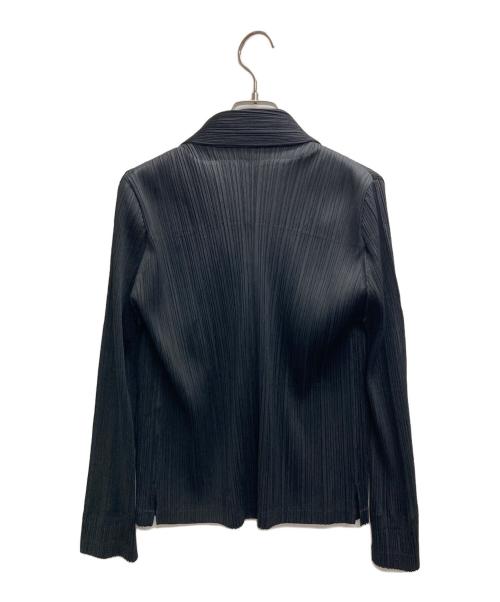 PLEATS PLEASE（プリーツプリーズ）PLEATS PLEASE (プリーツプリーズ) プリーツシャツ ブラック サイズ:3の古着・服飾アイテム