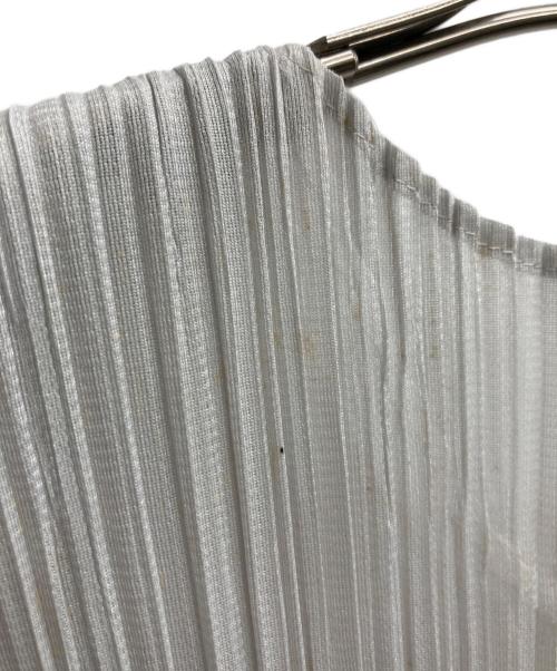 PLEATS PLEASE（プリーツプリーズ）PLEATS PLEASE (プリーツプリーズ) プリーツカットソー グレー サイズ:4の古着・服飾アイテム