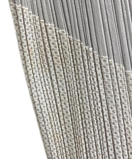 PLEATS PLEASE（プリーツプリーズ）PLEATS PLEASE (プリーツプリーズ) プリーツカットソー グレー サイズ:4の古着・服飾アイテム