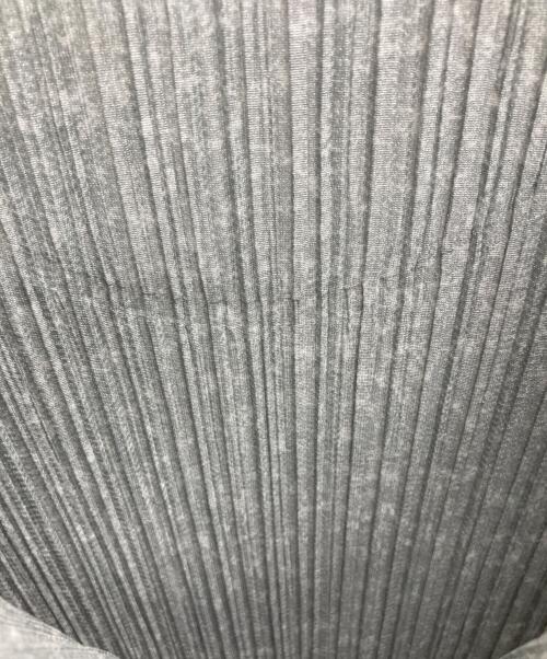 PLEATS PLEASE（プリーツプリーズ）PLEATS PLEASE (プリーツプリーズ) プリーツカットソー グレー サイズ:3の古着・服飾アイテム