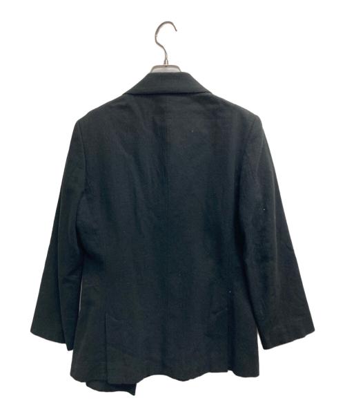 ISSEY MIYAKE（イッセイミヤケ）ISSEY MIYAKE (イッセイミヤケ) ショールカラージャケット ブラック サイズ:3の古着・服飾アイテム
